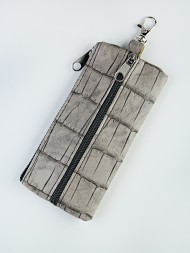 M-006 Ключница 2 кармана на молнии (эко-кожа)