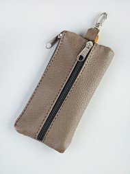 M-006 Ключница 2 кармана на молнии (эко-кожа)