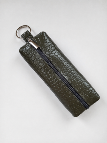 M-084 Ключница на молнии (нат.кожа)