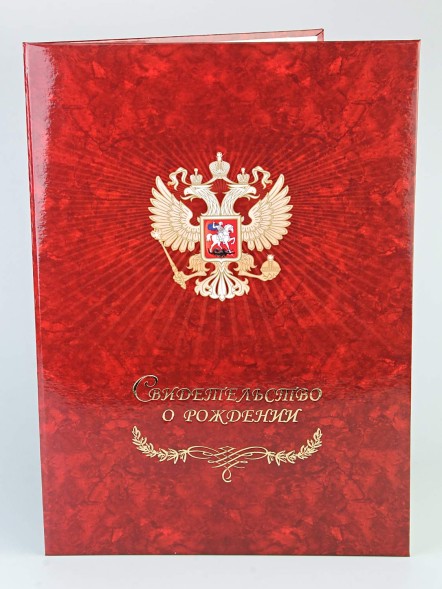 D-030 Папка для свидетельства о рождении А4 (ассортимент)