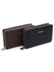 L-076 Клатч мужской на молнии "Capont-7260-3" (эко-кожа)