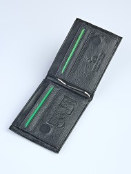 L-809/BAR 039 Портмоне мужское с зажимом для денег "031-1" (нат.кожа)